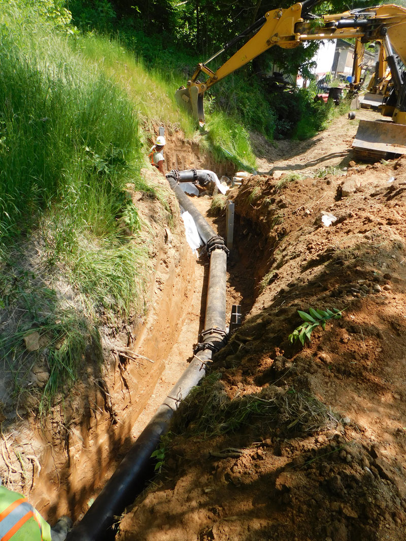 water line replacement