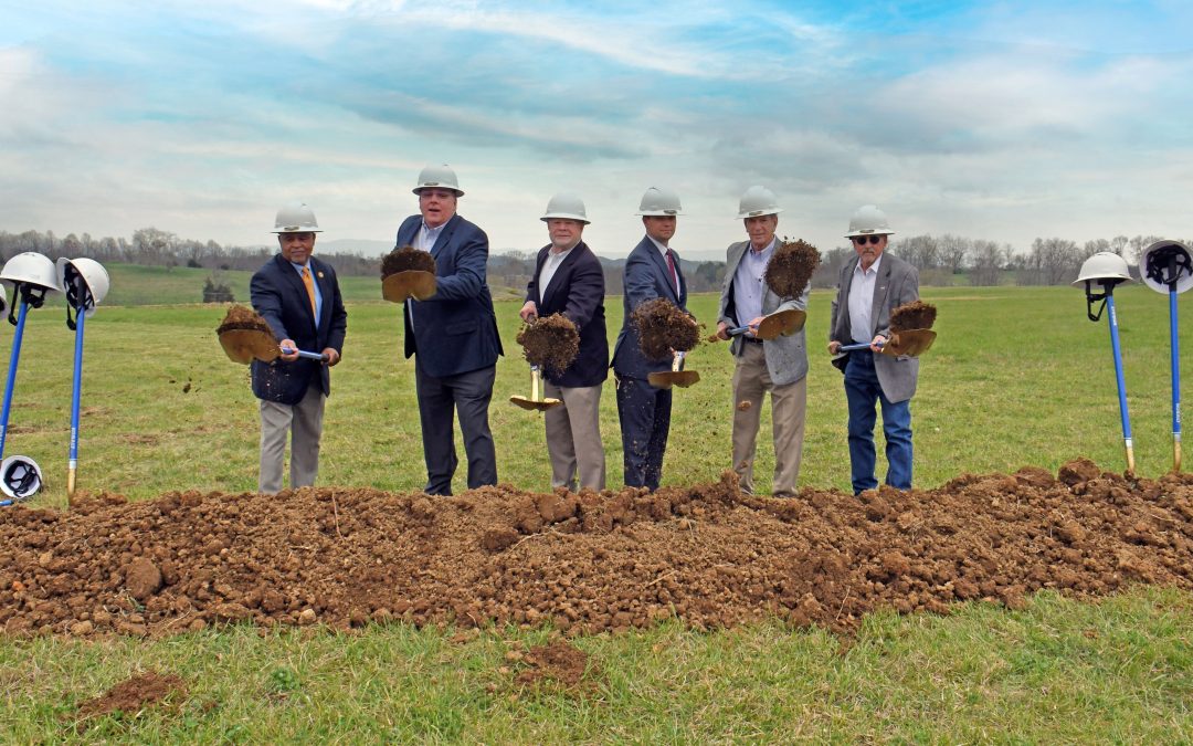 Washington County Service Authority Holds Groundbreaking Ceremony for Lee Highway Corridor Sewer Expansion Project