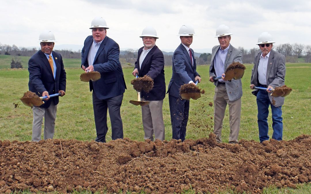 WCSA Holds Groundbreaking Ceremony for Lee Highway Corridor Sewer Expansion Project