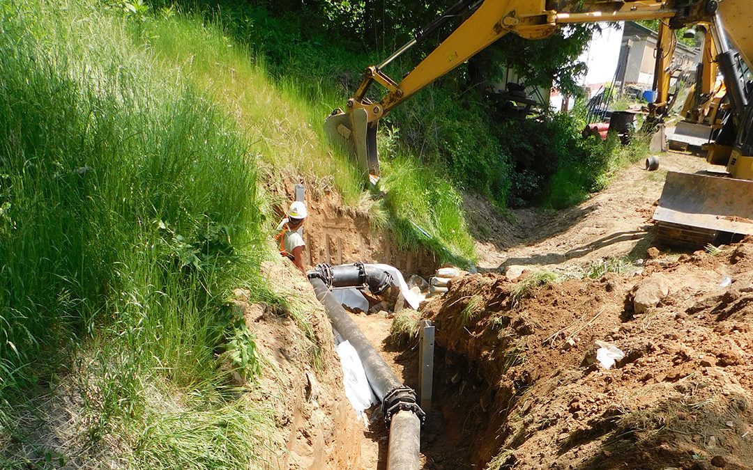 Completed Water Line Extension Project Provides Service to Mendota Community