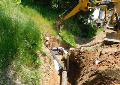 Completed Water Line Extension Project Provides Service to Mendota Community